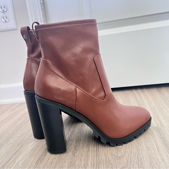 BCBGeneration Rich Brown Heeled Boots - Picture 9 of 9